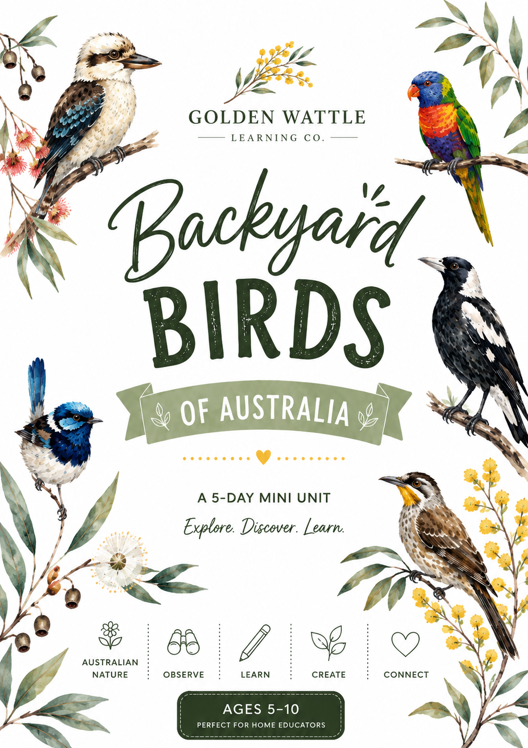 Birds of Australia Mini Study Unit