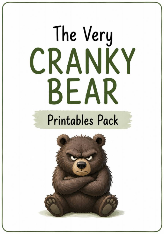 The Very Cranky Bear by Golden Wattle Learning Co.