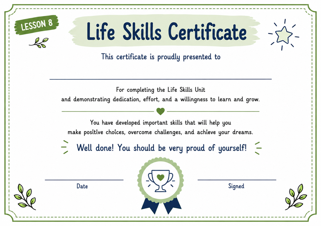 Life Skills Literacy Based Unit Study